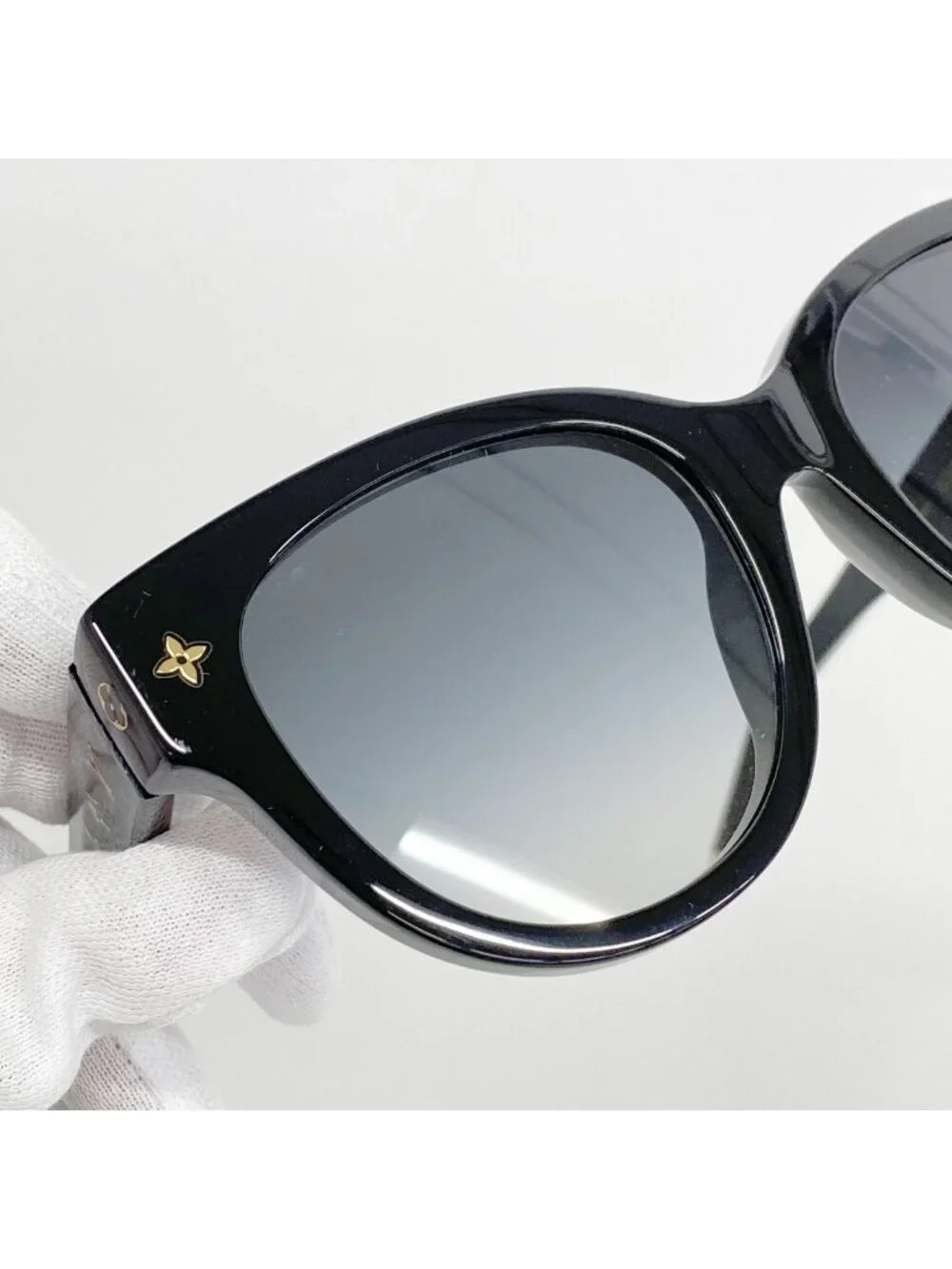 Louis Vuitton Sunglasses Monogram Flower My Round Black Cles Dies Eyewear